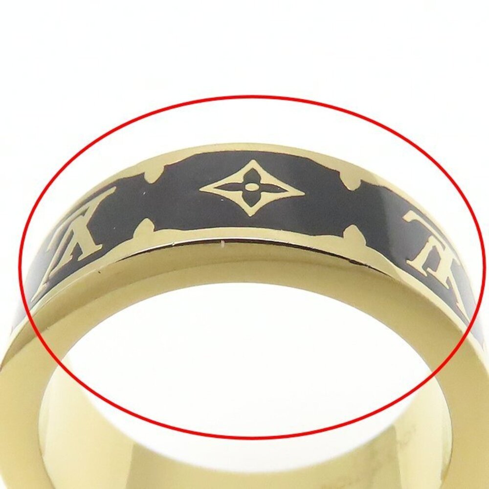 LOUIS VUITTON Black Ring - Picture 15 of 15